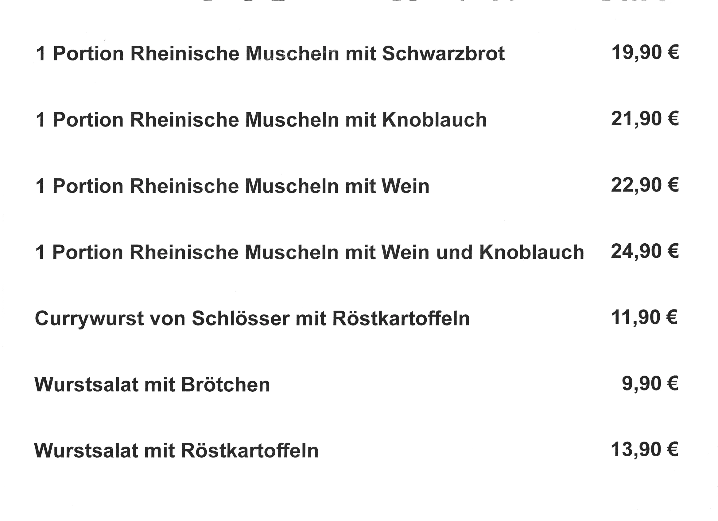 Muschelkarte Zur Laterne